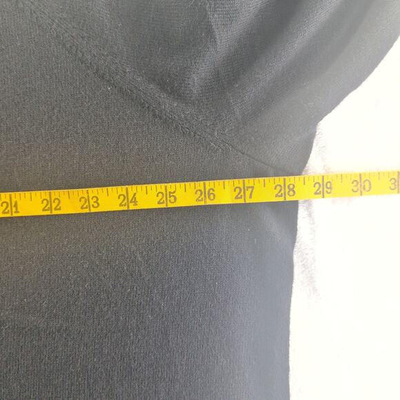 Lucky Brand Setof(2) V Neck Sweaters Women'sXXL Black/Ivory Minimalist CleanGirl - Picture 5 of 9